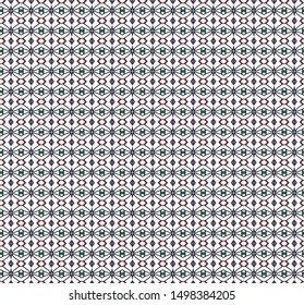 Geometric ornamental vector pattern. Seamless design texture.