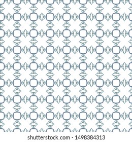 Geometric ornamental vector pattern. Seamless design texture.