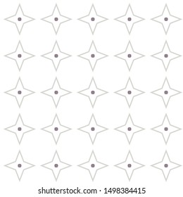 Geometric ornamental vector pattern. Seamless design texture.