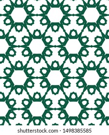 Geometric ornamental vector pattern. Seamless design texture.