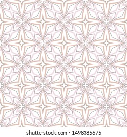 Geometric ornamental vector pattern. Seamless design texture.