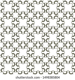 Geometric ornamental vector pattern. Seamless design texture.