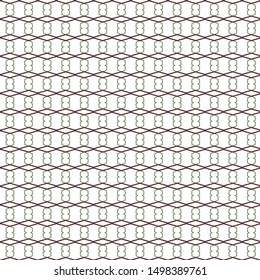Geometric ornamental vector pattern. Seamless design texture.
