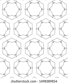 Geometric ornamental vector pattern. Seamless design texture.