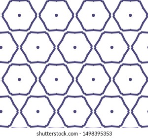 Geometric ornamental vector pattern. Seamless design texture.