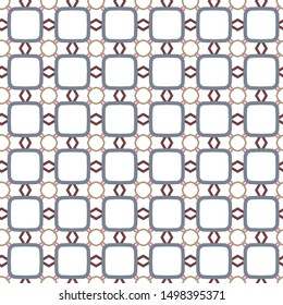 Geometric ornamental vector pattern. Seamless design texture.