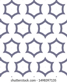 Geometric ornamental vector pattern. Seamless design texture.