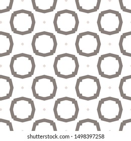 Geometric ornamental vector pattern. Seamless design texture.