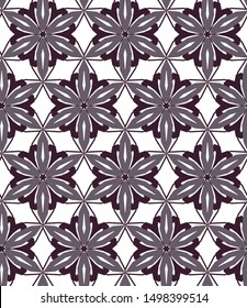 Geometric ornamental vector pattern. Seamless design texture.