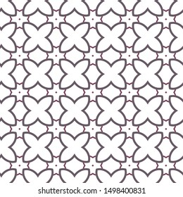Geometric ornamental vector pattern. Seamless design texture.
