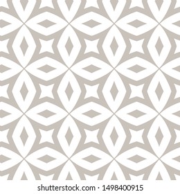 Geometric ornamental vector pattern. Seamless design texture.