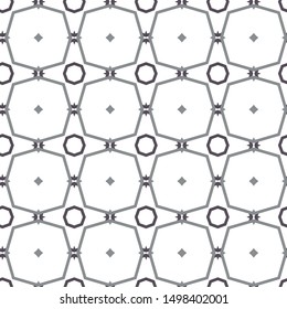 Geometric ornamental vector pattern. Seamless design texture.
