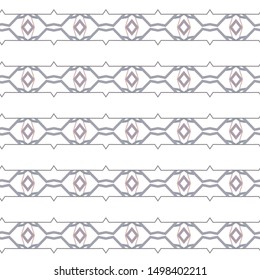 Geometric ornamental vector pattern. Seamless design texture.