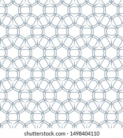 Geometric ornamental vector pattern. Seamless design texture.