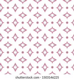 Geometric ornamental vector pattern. Seamless design texture.