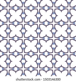 Geometric ornamental vector pattern. Seamless design texture.
