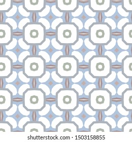 Geometric ornamental vector pattern. Seamless design texture.
