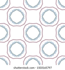 Geometric ornamental vector pattern. Seamless design texture.