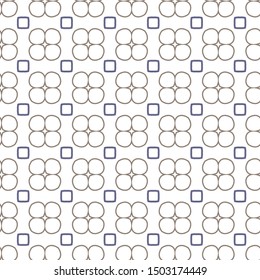 Geometric ornamental vector pattern. Seamless design texture.