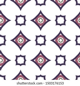 Geometric ornamental vector pattern. Seamless design texture.