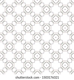 Geometric ornamental vector pattern. Seamless design texture.