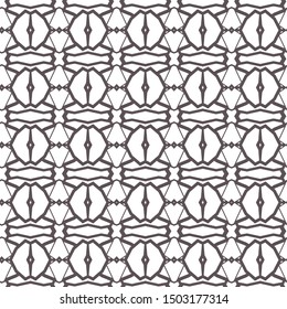 Geometric ornamental vector pattern. Seamless design texture.