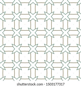 Geometric ornamental vector pattern. Seamless design texture.