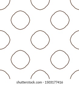 Geometric ornamental vector pattern. Seamless design texture.
