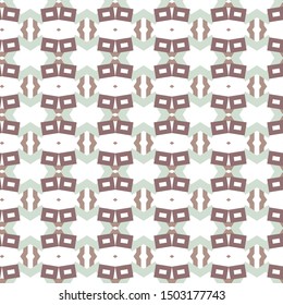 Geometric ornamental vector pattern. Seamless design texture.