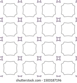 Geometric ornamental vector pattern. Seamless design texture.