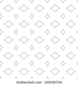 Geometric ornamental vector pattern. Seamless design texture.