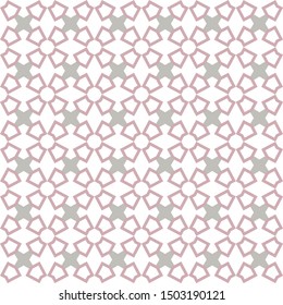 Geometric ornamental vector pattern. Seamless design texture.