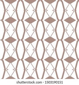 Geometric ornamental vector pattern. Seamless design texture.