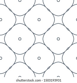 Geometric ornamental vector pattern. Seamless design texture.