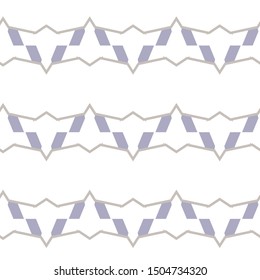 Geometric ornamental vector pattern. Seamless design texture.