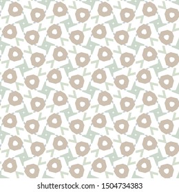 Geometric ornamental vector pattern. Seamless design texture.