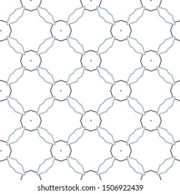 Geometric ornamental vector pattern. Seamless design texture.