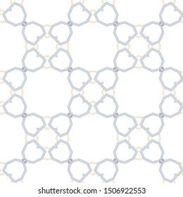 Geometric ornamental vector pattern. Seamless design texture.