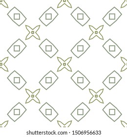 Geometric ornamental vector pattern. Seamless design texture.