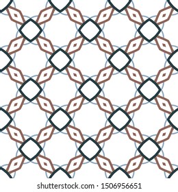 Geometric ornamental vector pattern. Seamless design texture.