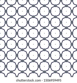 Geometric ornamental vector pattern. Seamless design texture.