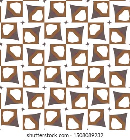 Geometric ornamental vector pattern. Seamless design texture.