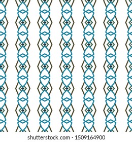 Geometric ornamental vector pattern. Seamless design texture.
