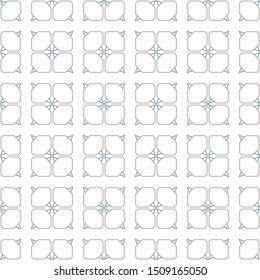 Geometric ornamental vector pattern. Seamless design texture.