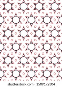 Geometric ornamental vector pattern. Seamless design texture.