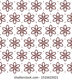 Geometric ornamental vector pattern. Seamless design texture.