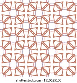 Geometric ornamental vector pattern. Seamless design texture.