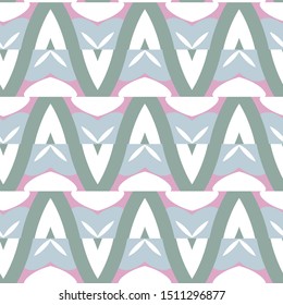 Geometric ornamental vector pattern. Seamless design texture.