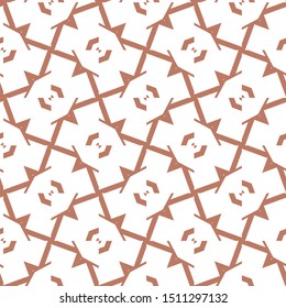 Geometric ornamental vector pattern. Seamless design texture.