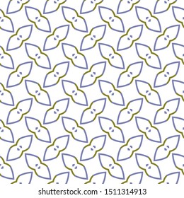 Geometric ornamental vector pattern. Seamless design texture.